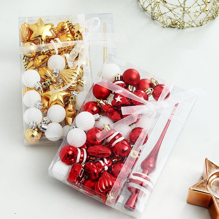 34-Piece Christmas Tree Ornament & Pendant Set