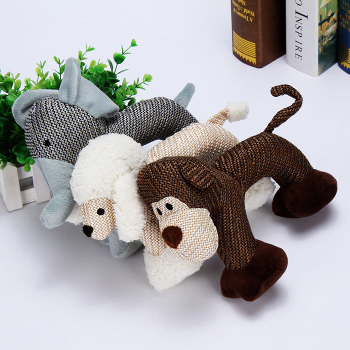 Dog Chew Squeaky Toy Dogs Bite Resistant
