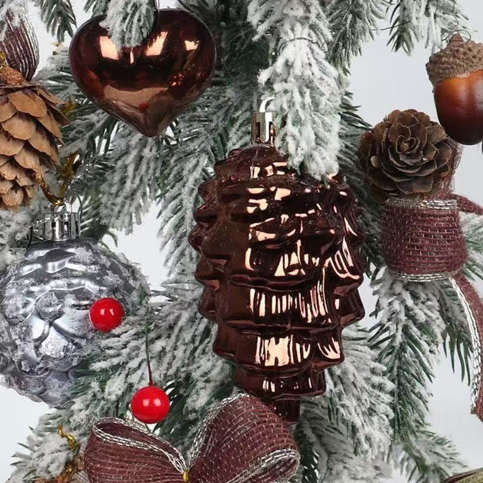 Christmas Tree Hat & Pinecone Hanging Ornaments