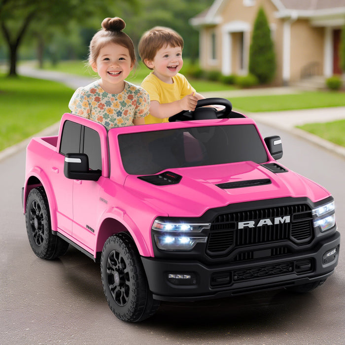 Licensed Ram Truck 24V 2-Seater Ride-On Toy