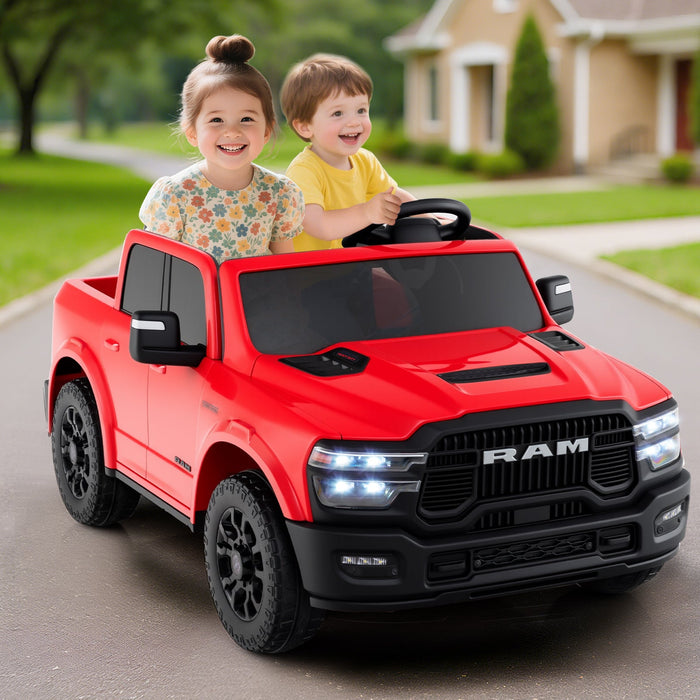 Licensed Ram Truck 24V 2-Seater Ride-On Toy