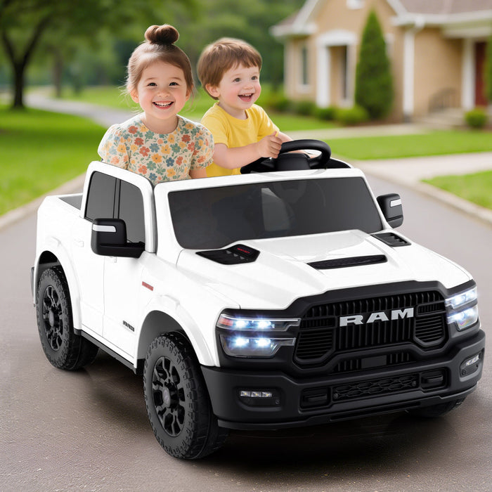 Licensed Ram Truck 24V 2-Seater Ride-On Toy