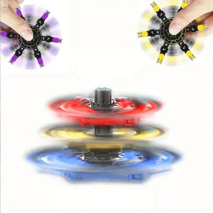 3-Pack: Fidget Toys Transformable Spinners