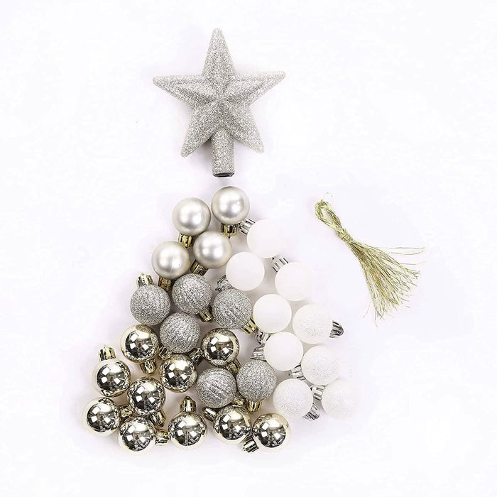 30-Piece: Christmas Balls Ornaments for Christmas Tree