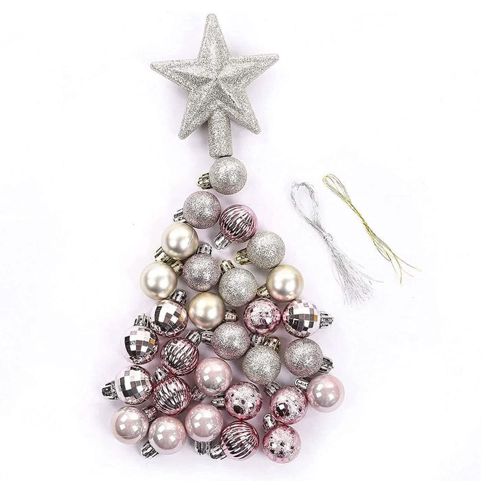 30-Piece: Christmas Balls Ornaments for Christmas Tree