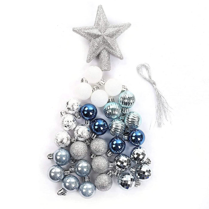 30-Piece: Christmas Balls Ornaments for Christmas Tree