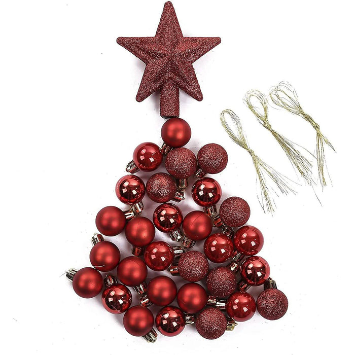 30-Piece: Christmas Balls Ornaments for Christmas Tree