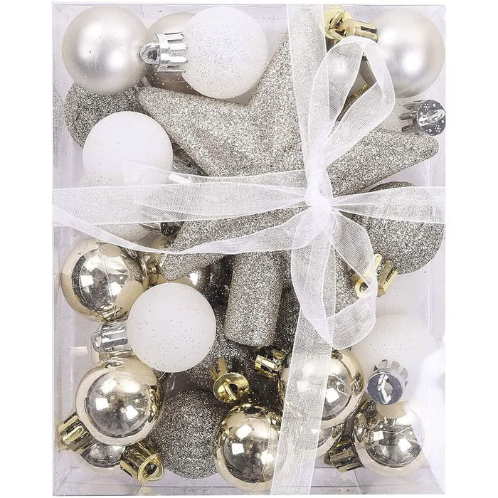 30-Piece: Christmas Balls Ornaments for Christmas Tree
