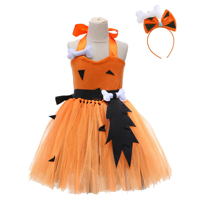 Halloween Party Girl Dress Costume