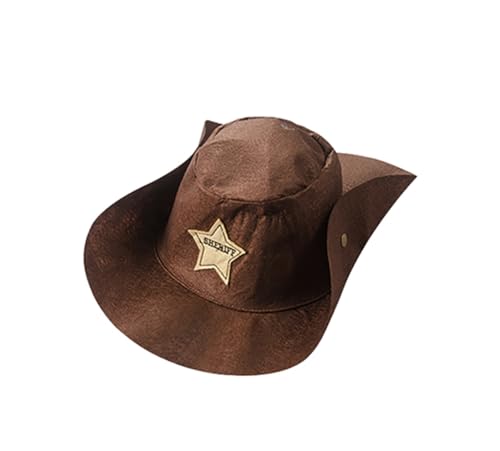 Toddler Girls Brown Western Cowgirl Clothing Set