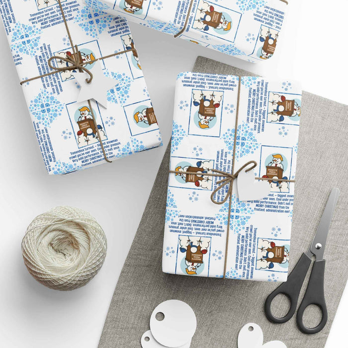 Frosty’s Press Conference Wrapping Paper