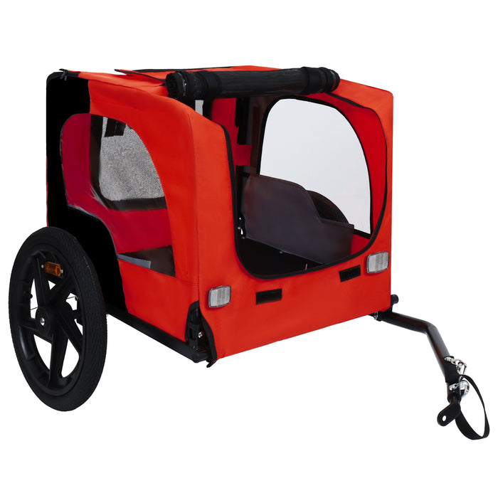 Pet Bike Trailer Cart for Small and Medium Pets