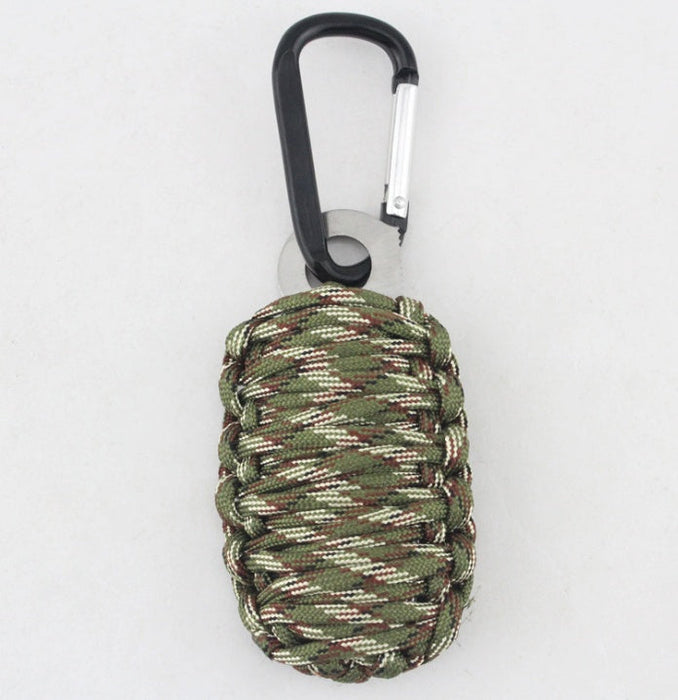 Outdoor Survival Kit /Fishing Kit Carabiner
