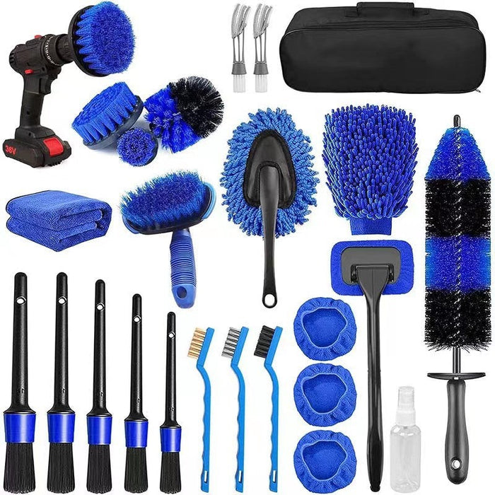 Tire Brush Car Supplies Cleaning Kit