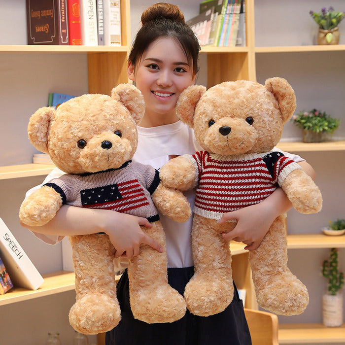 Huggable Teddy Bear Plush Toy | Ultra-Soft PP Cotton Stuffed Animal