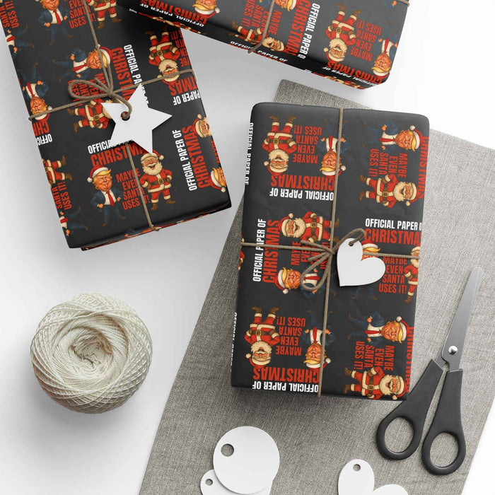 Official Paper of Christmas | Parody Wrapping Paper