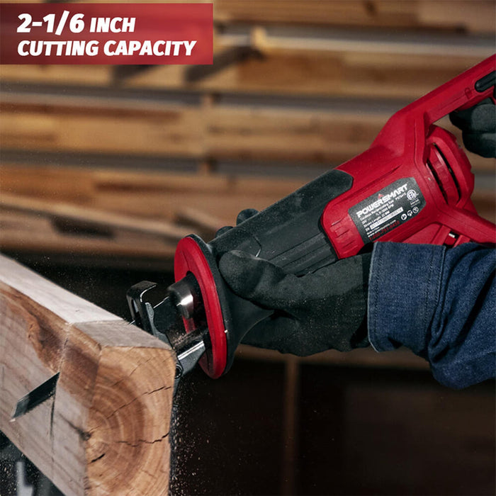 Cordless Reciprocating Saw with 20V 2.0Ah Battery and Charger