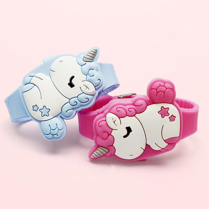3D Children's Watch Unicorn LED Watch