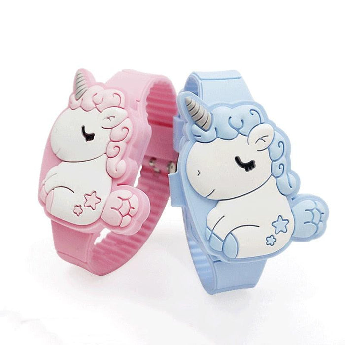 3D Children's Watch Unicorn LED Watch