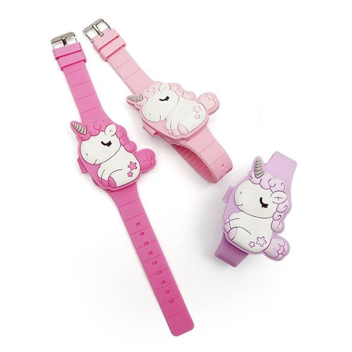 3D Children's Watch Unicorn LED Watch