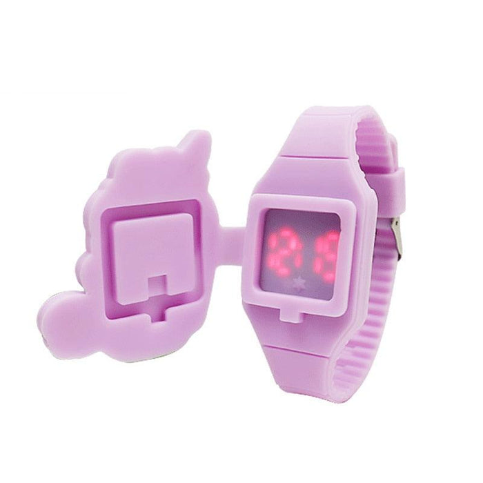 3D Children's Watch Unicorn LED Watch