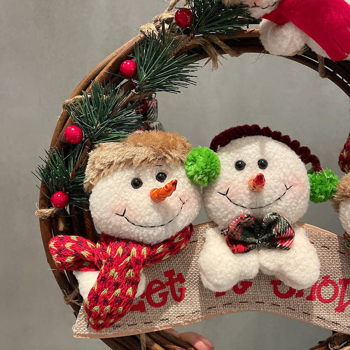 Christmas Vine Ring Decorations