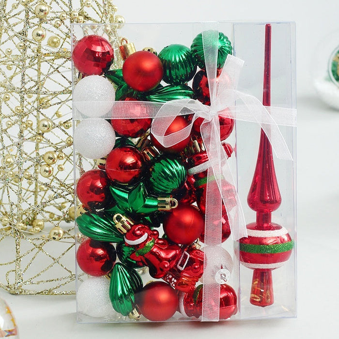34-Piece Christmas Tree Ornament & Pendant Set