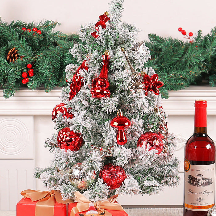28-Piece Shatterproof Christmas Tree Ornament Set