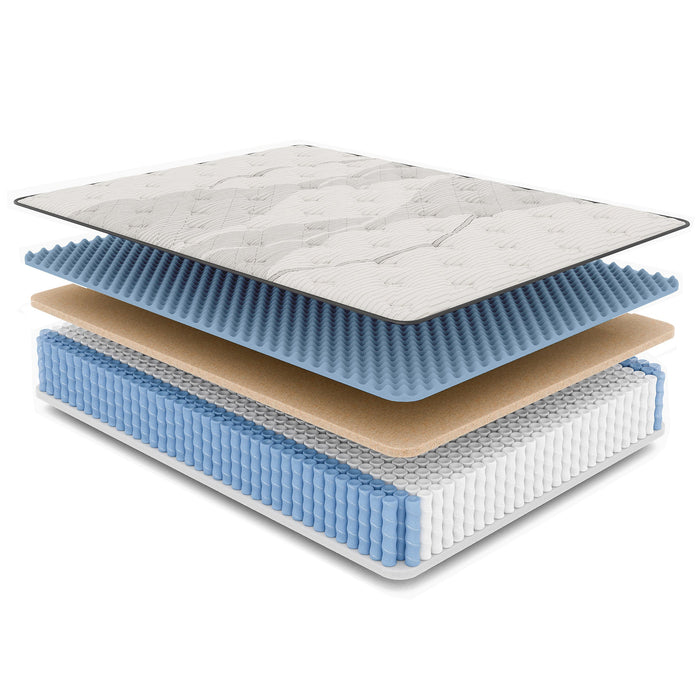 Diamond Nina Copper Cooling Supportive Hybrid Twin Mattress - Firm Feel