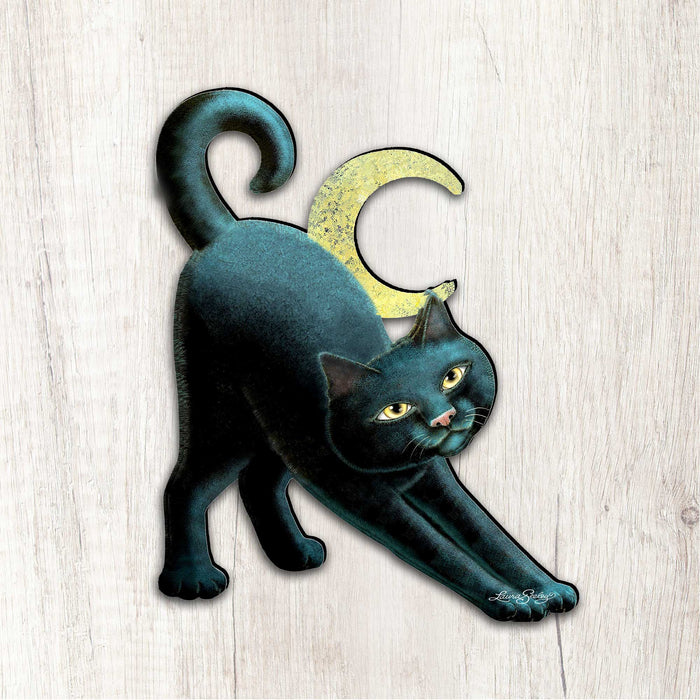 Spooky Halloween Cat Door Decor by Laura Seeley -  Halloween Decor - 8512054H