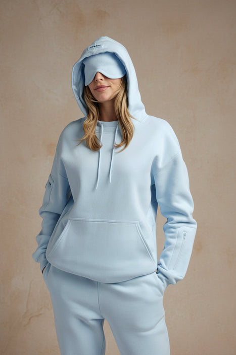 Women's Fleece-Lined Hooded Pullover Sweatshirt (Matching Pants Option)