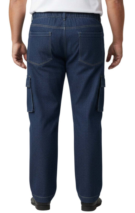 Men's Lightweight Double Pocket Cargo Jeans