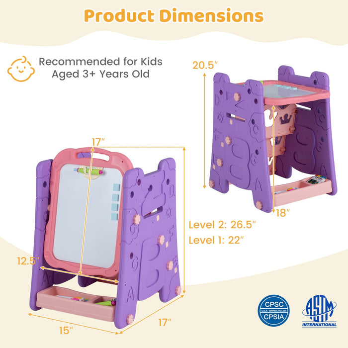 Ultimate 4-in-1 Kids Art Easel