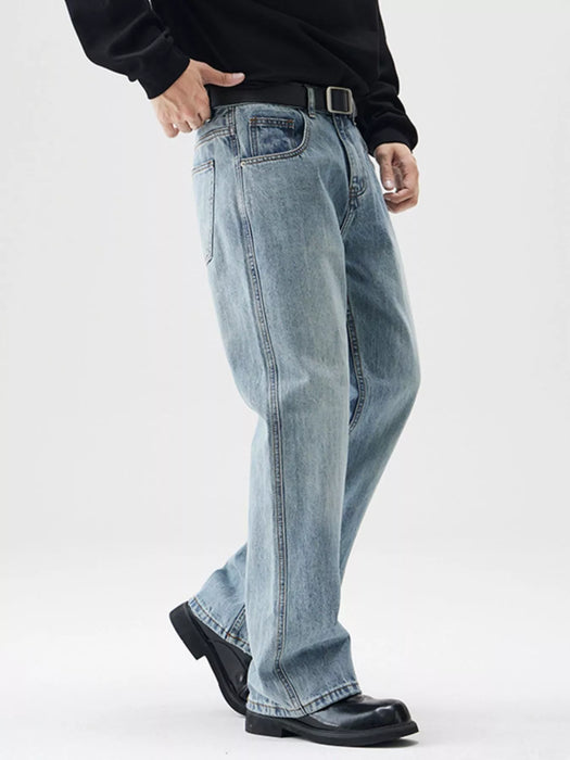Men's Pre-Wash Relaxed Fit Jeans