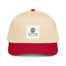 Gift From The Land logo on a structured 5-panel mid-profile cap with adjustable snap closure and breathable eyelets