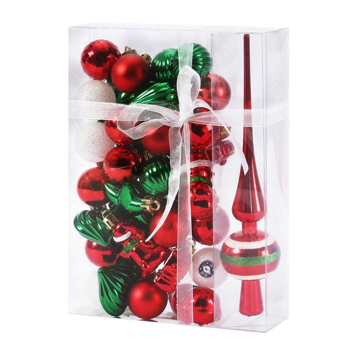 34-Piece Christmas Tree Ornament & Pendant Set