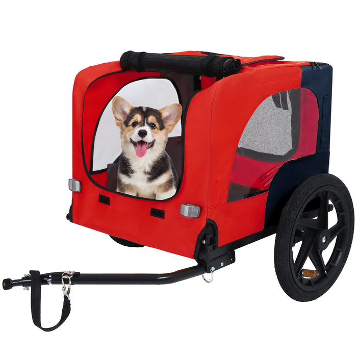 Pet Bike Trailer Cart for Small and Medium Pets