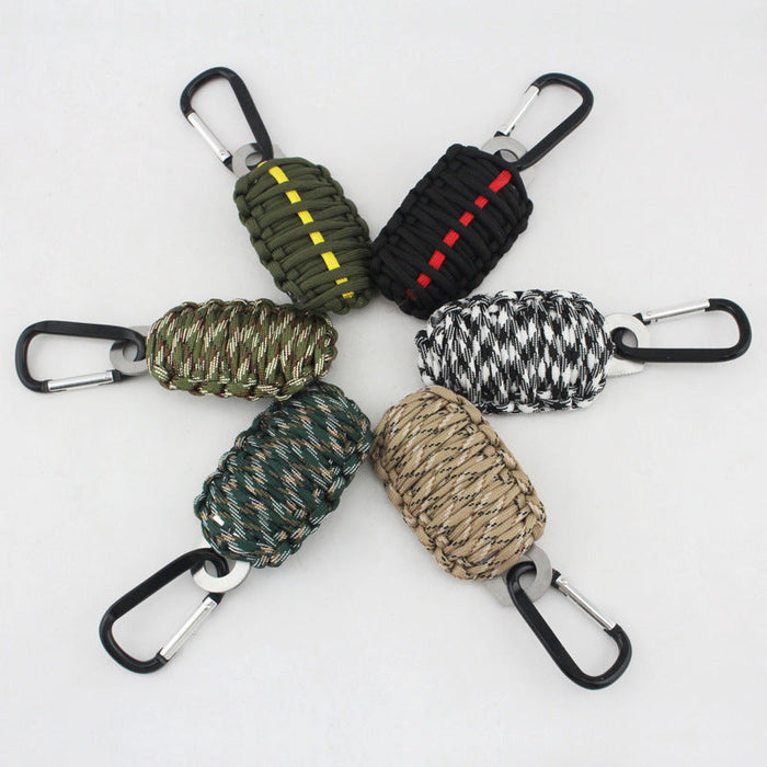 Outdoor Survival Kit /Fishing Kit Carabiner