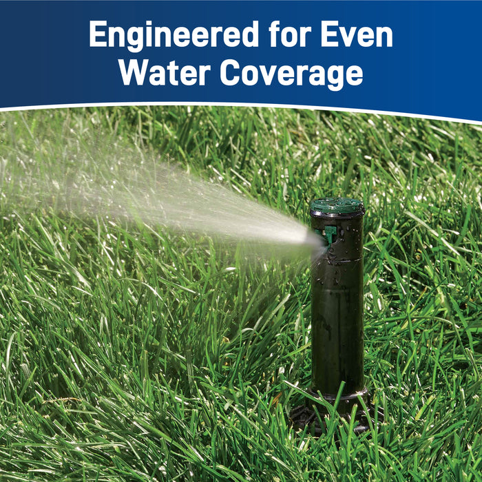 Two Zone, In-Ground Sprinkler System with Blu-Lock Tubing System and Hose Faucet Timer | 50021