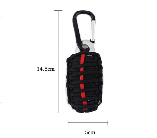 Outdoor Survival Kit /Fishing Kit Carabiner