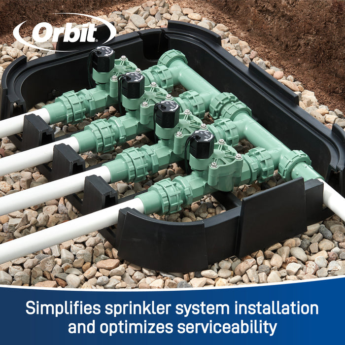 2-Valve Preassembled Manifold with PVC Adapters 57250