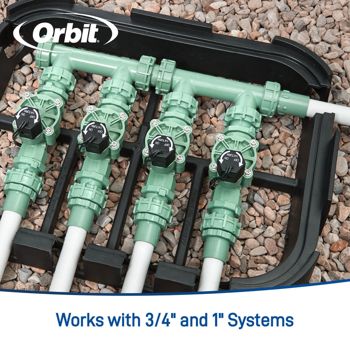 2-Valve Preassembled Manifold with PVC Adapters 57250