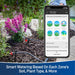 Bluetooth 1-Outlet Hose Faucet Timer for smart garden irrigation with app control