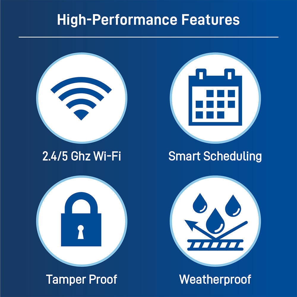 Bluetooth 1-Outlet Hose Faucet Timer