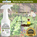 Plant and Garden Pest Control Spray - 32 oz | Plant Based Natural Non-Toxic |