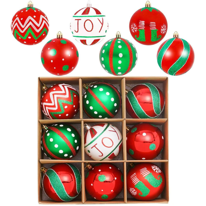 Christmas Themed Hand Drawn Christmas Decoration Sets