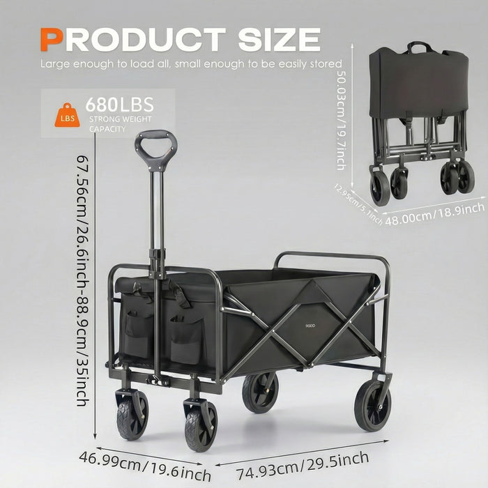 Heavy Duty Folding Wagon/Cart