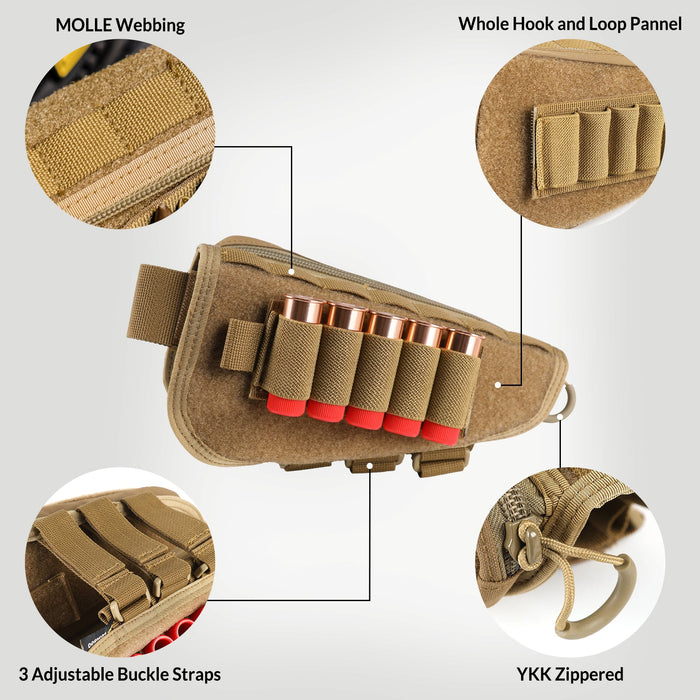 VOTAGOO® Tactical Gunstock Pouch