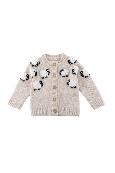 Kids Sheep Cardigan Sweater