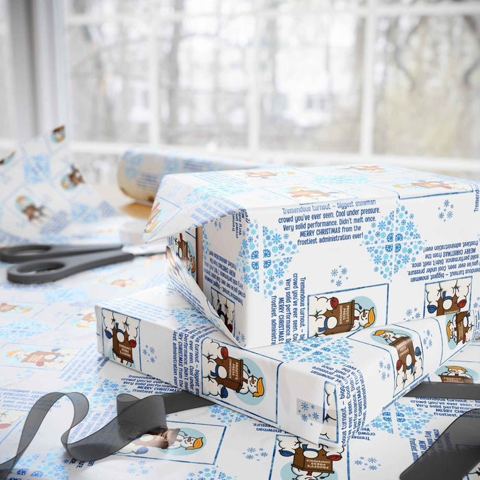 Frosty’s Press Conference Wrapping Paper
